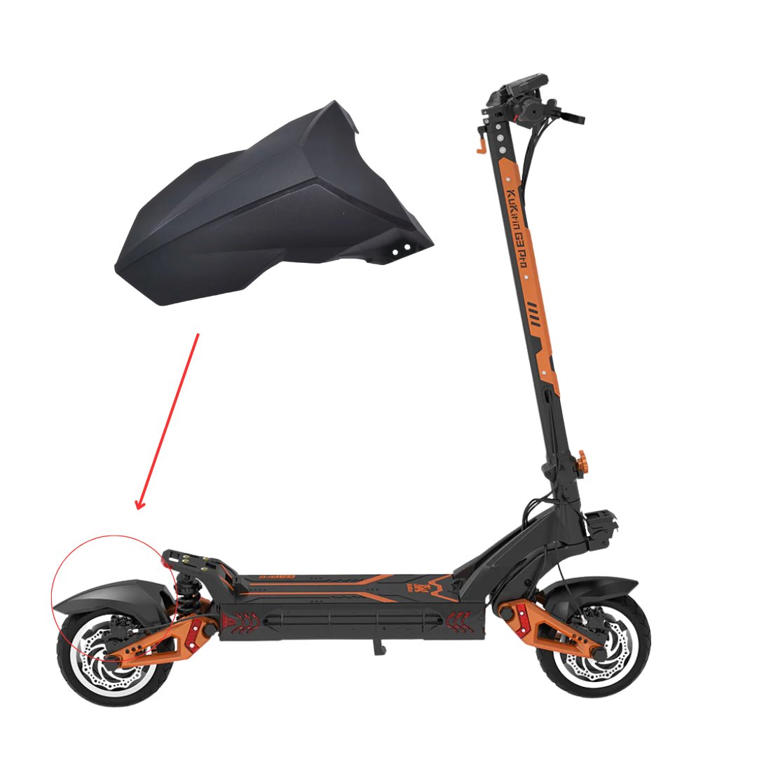 Bakre stänkskärm KuKirin G3 Pro - Reservdel - Wheelyshop