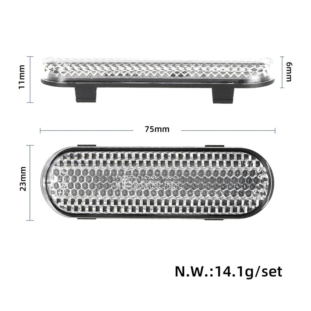 Front reflector behind Xiaomi 5 Plus - Spare part - Wheelyshop