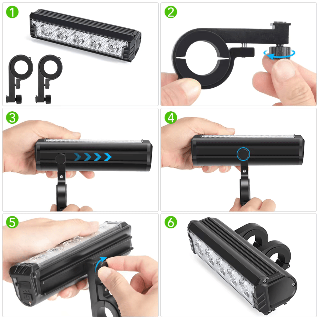 Headlight - Extreme Edition (6000 lm) - Accessories - Wheelyshop