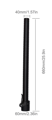 Steering stem + folding mechanism Xiaomi - Spare part - Wheelyshop