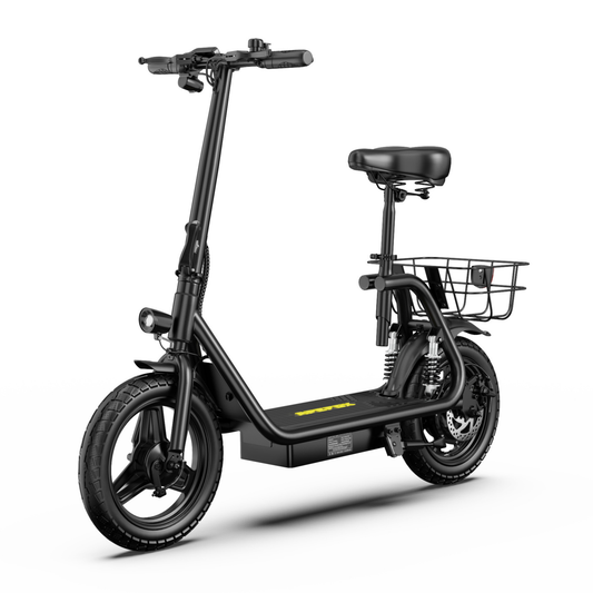 APEFOX C14 electric scooter with seat and 500W motor for comfortable everyday trips – Wheelyshop