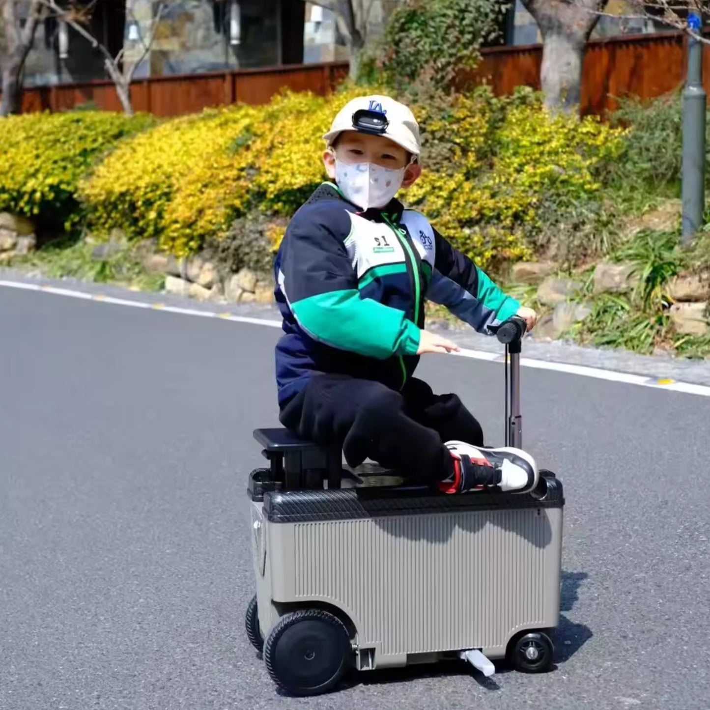 Electric Ride-On Suitcase – Titan Pro Edition