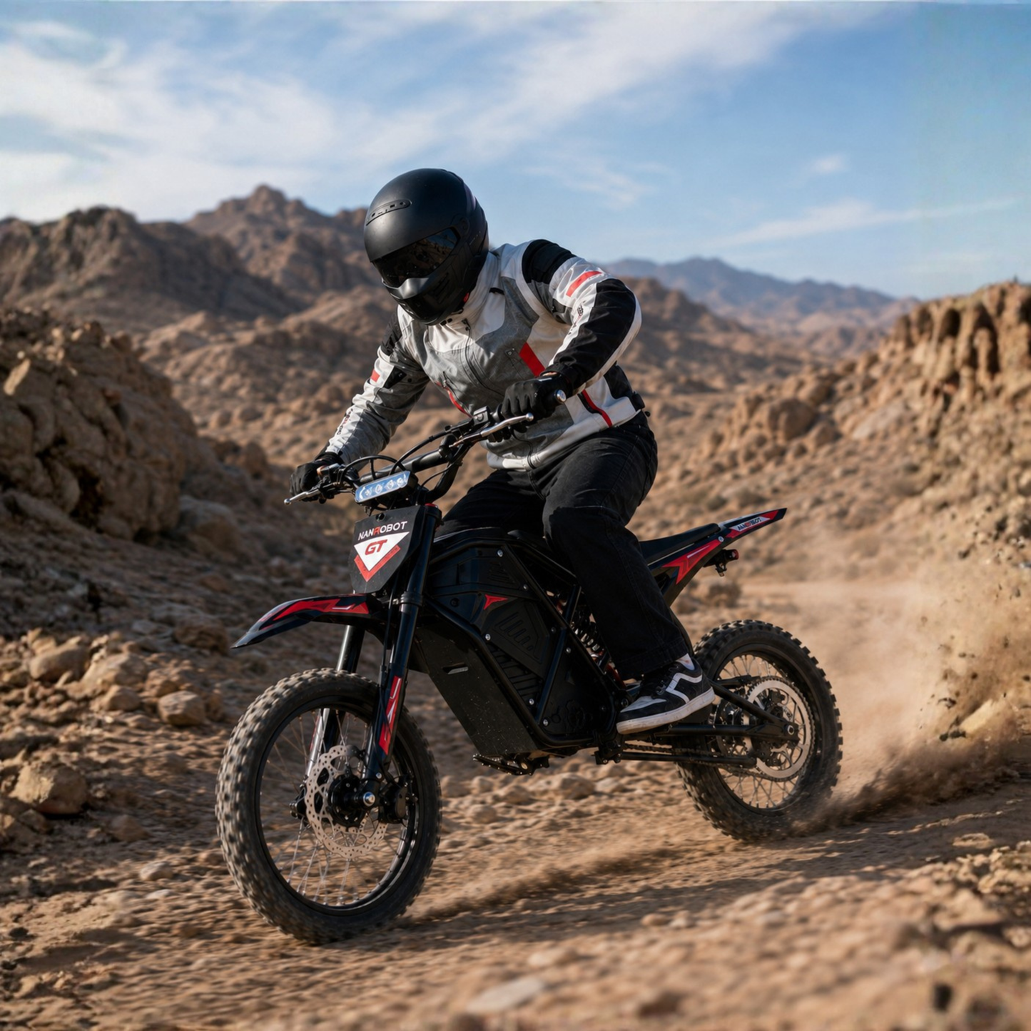 Nanrobot GTR - Moto électrique de cross - Wheelyshop