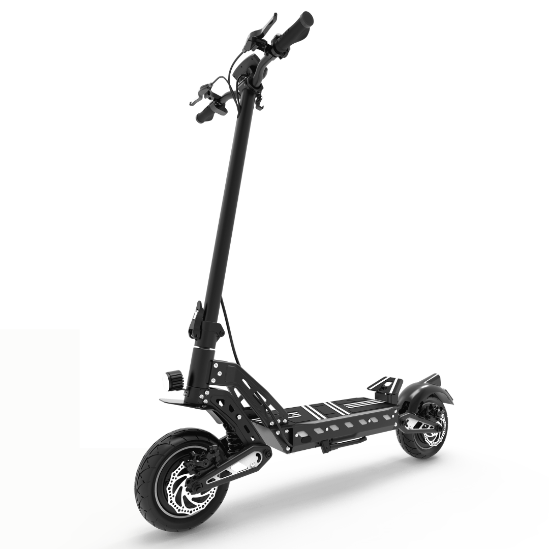 DriveTron DT10 Elsparkcykel med vit bakgrund - Wheelyshop.se