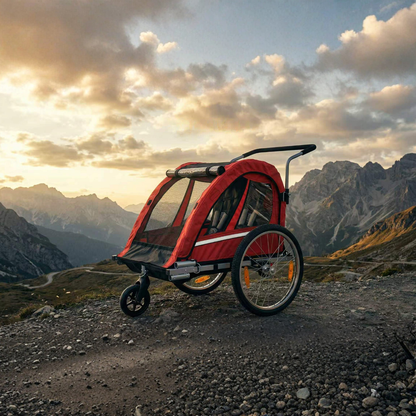 Smart barnvagn cykel BT511 - Child bicycle trailer - Wheelyshop
