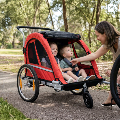 Smart barnvagn cykel BT511 - Child bicycle trailer - Wheelyshop