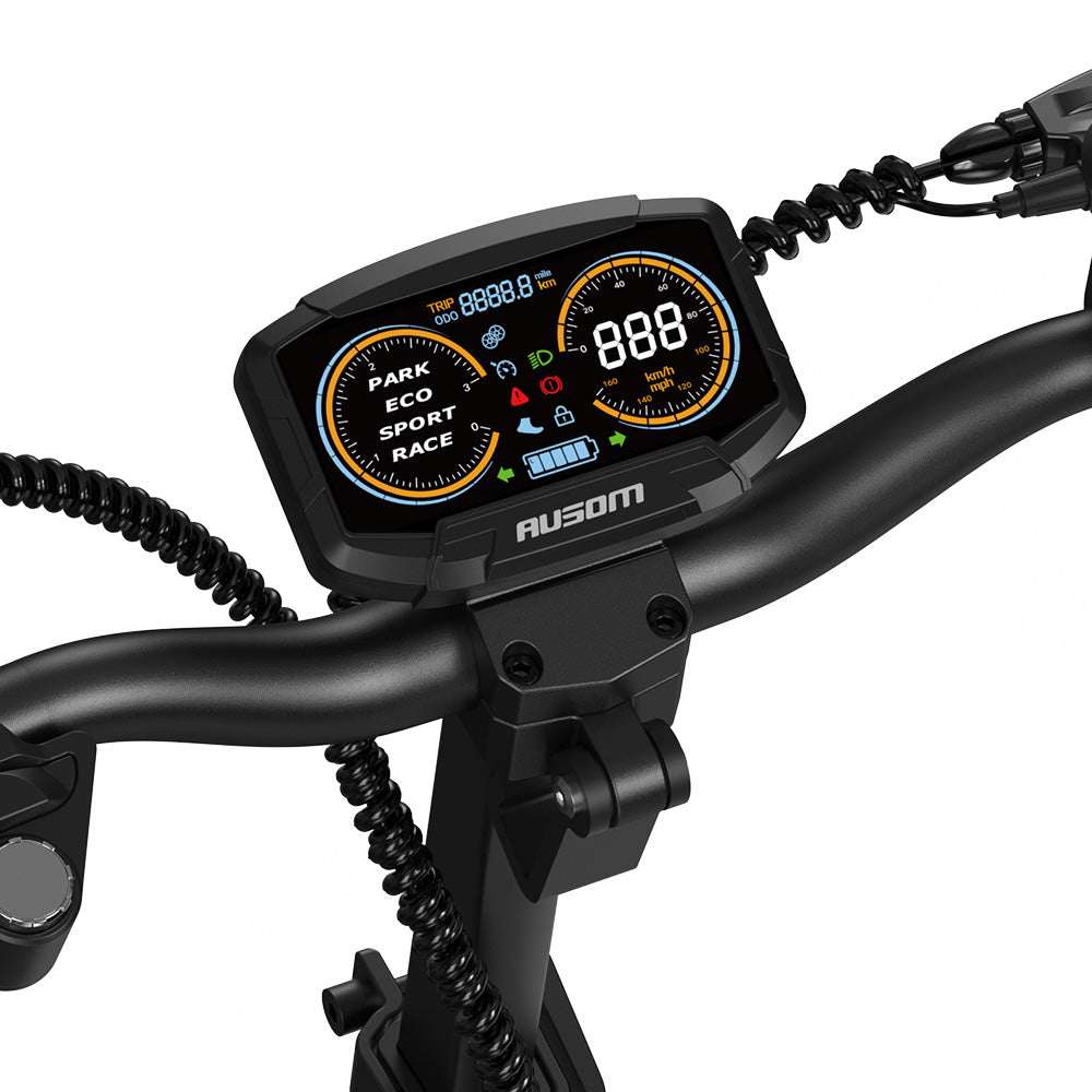 Ausom L1 - Elsparkcykel - Wheelyshop