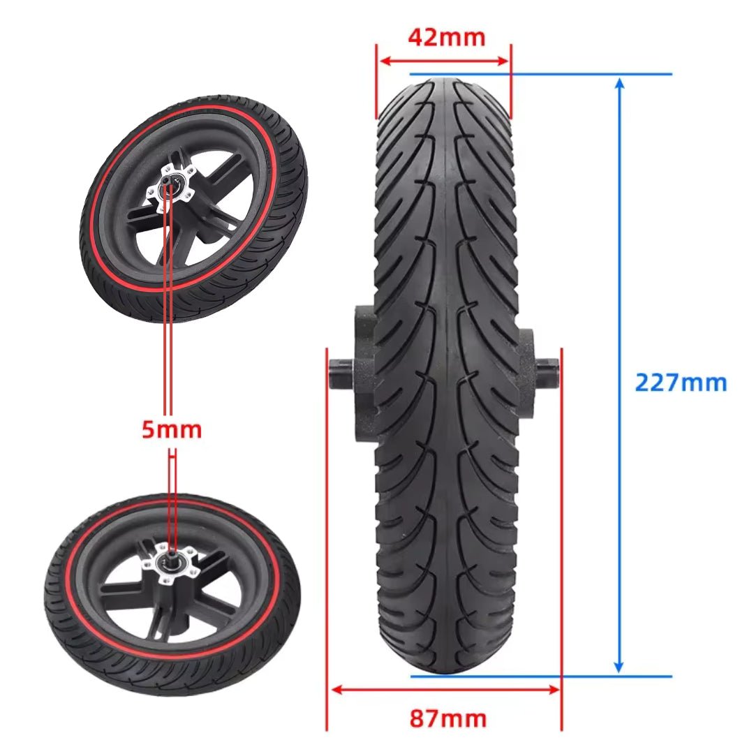Rear wheel 8.5" Semi - solid Xiaomi - Line edition - Spare part - Wheelyshop