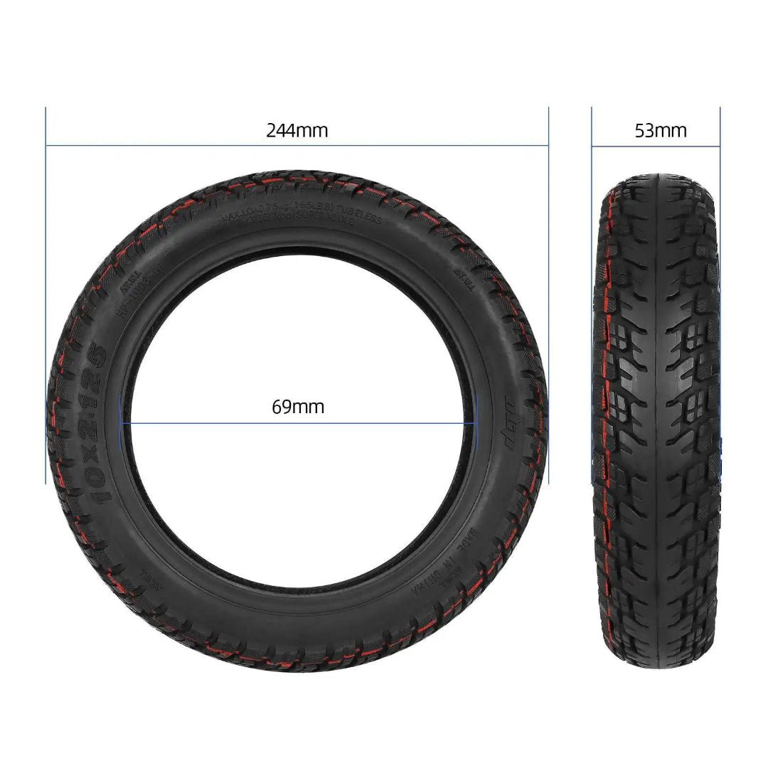 Tire 10" Air Ninebot F20/F25/F30/F40 - Anti puncture gel - Spare part - Wheelyshop