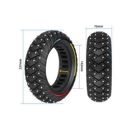 Dubbdäck 10" Semi - solida KuKirin/Vsett/Kaabo/Nanrobot/Zero - Reservdel - Wheelyshop