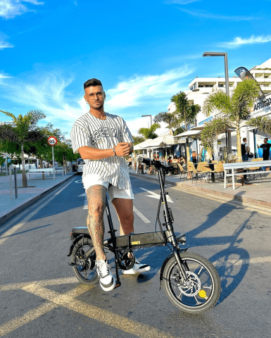 DYU A1F Pro - Bicicleta eléctrica - Wheelyshop