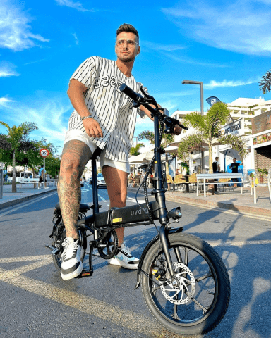 DYU A1F Pro - Bicicleta eléctrica - Wheelyshop