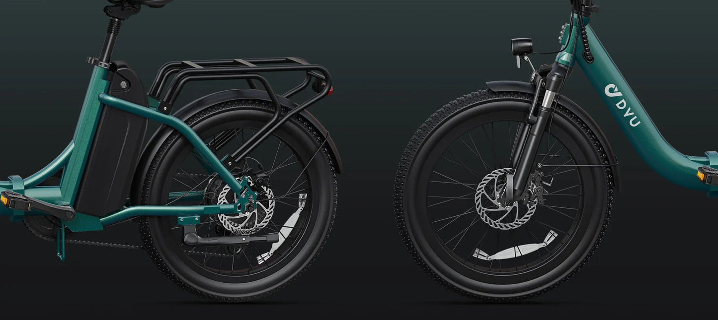 DYU C9 - Bicicleta eléctrica - Wheelyshop