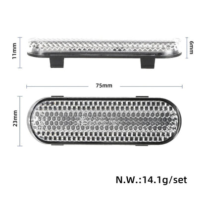 Front reflector behind Xiaomi 5 Plus - Spare part - Wheelyshop