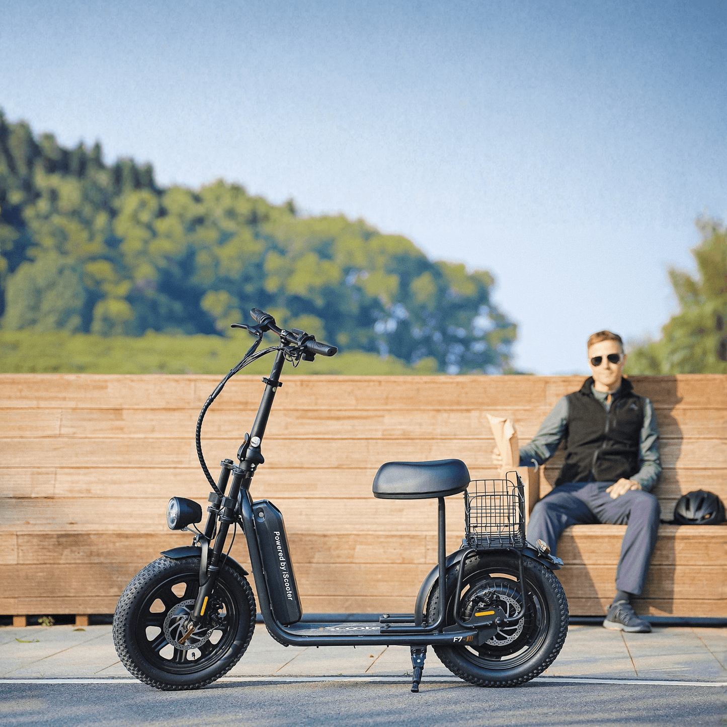 iScooter F7 - Elsparkcykel - Wheelyshop