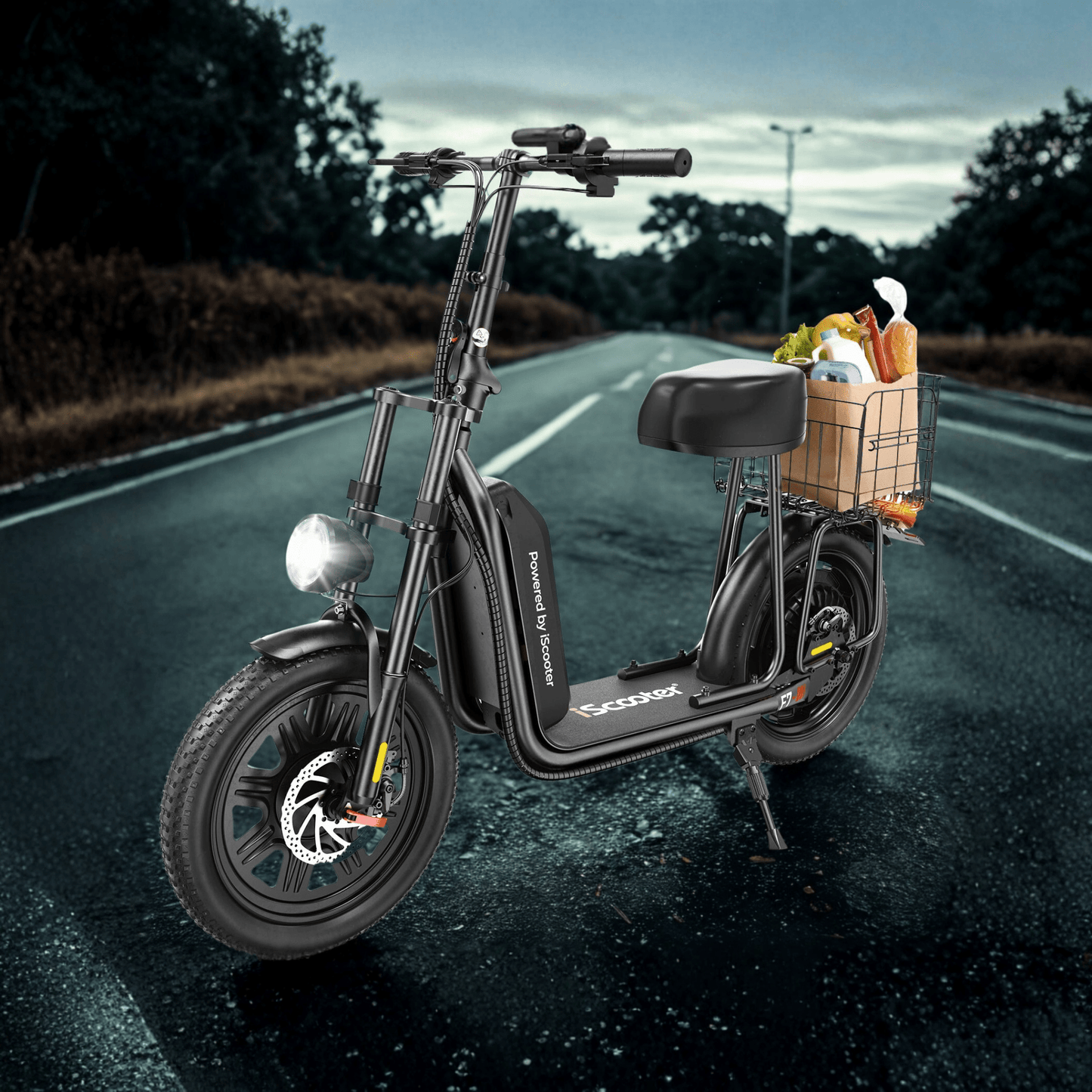 iScooter F7 - Elsparkcykel - Wheelyshop