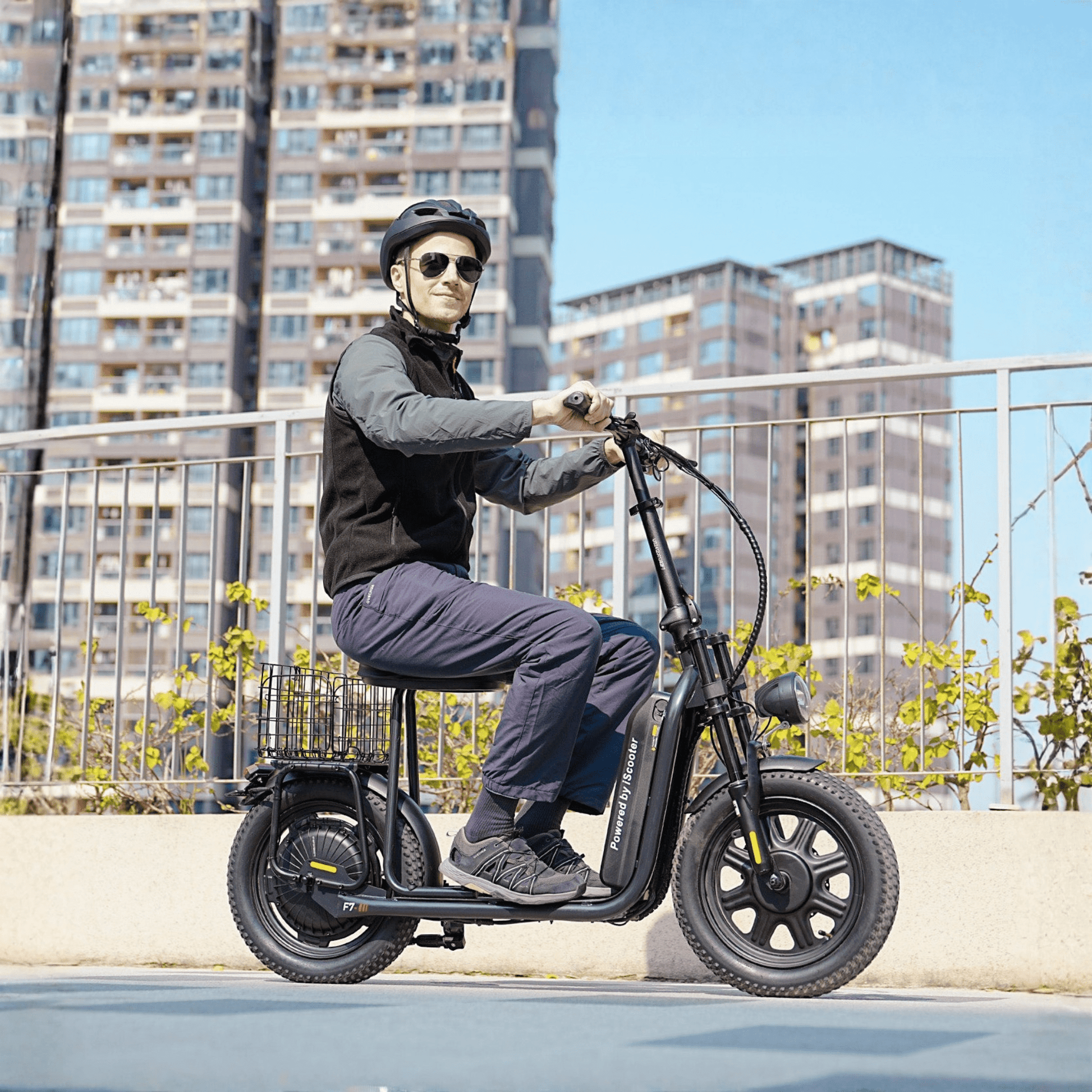 iScooter F7 - Elsparkcykel - Wheelyshop