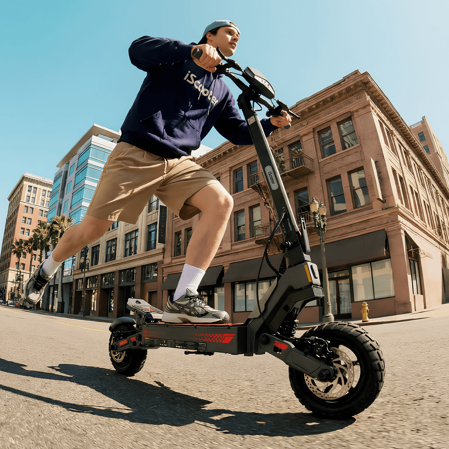 iScooter iF1 - Elsparkcykel - Wheelyshop