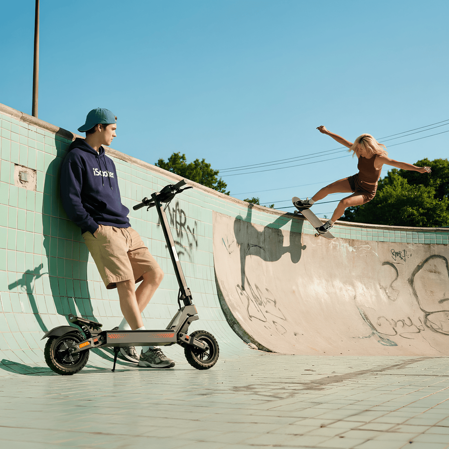 iScooter iF1 - Elsparkcykel - Wheelyshop