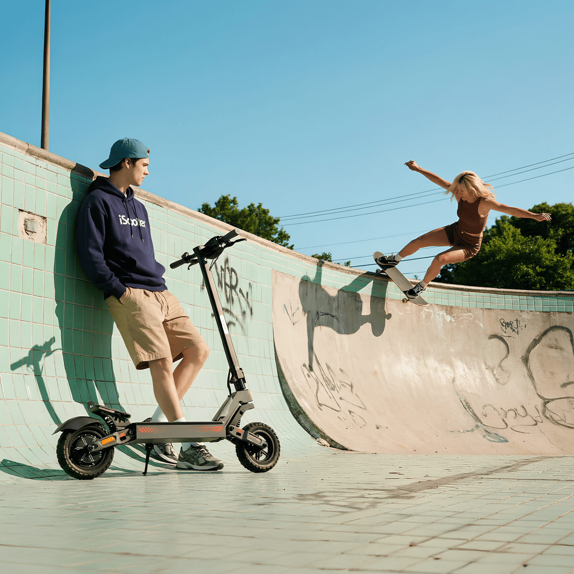 iScooter iF1 - Elsparkcykel - Wheelyshop
