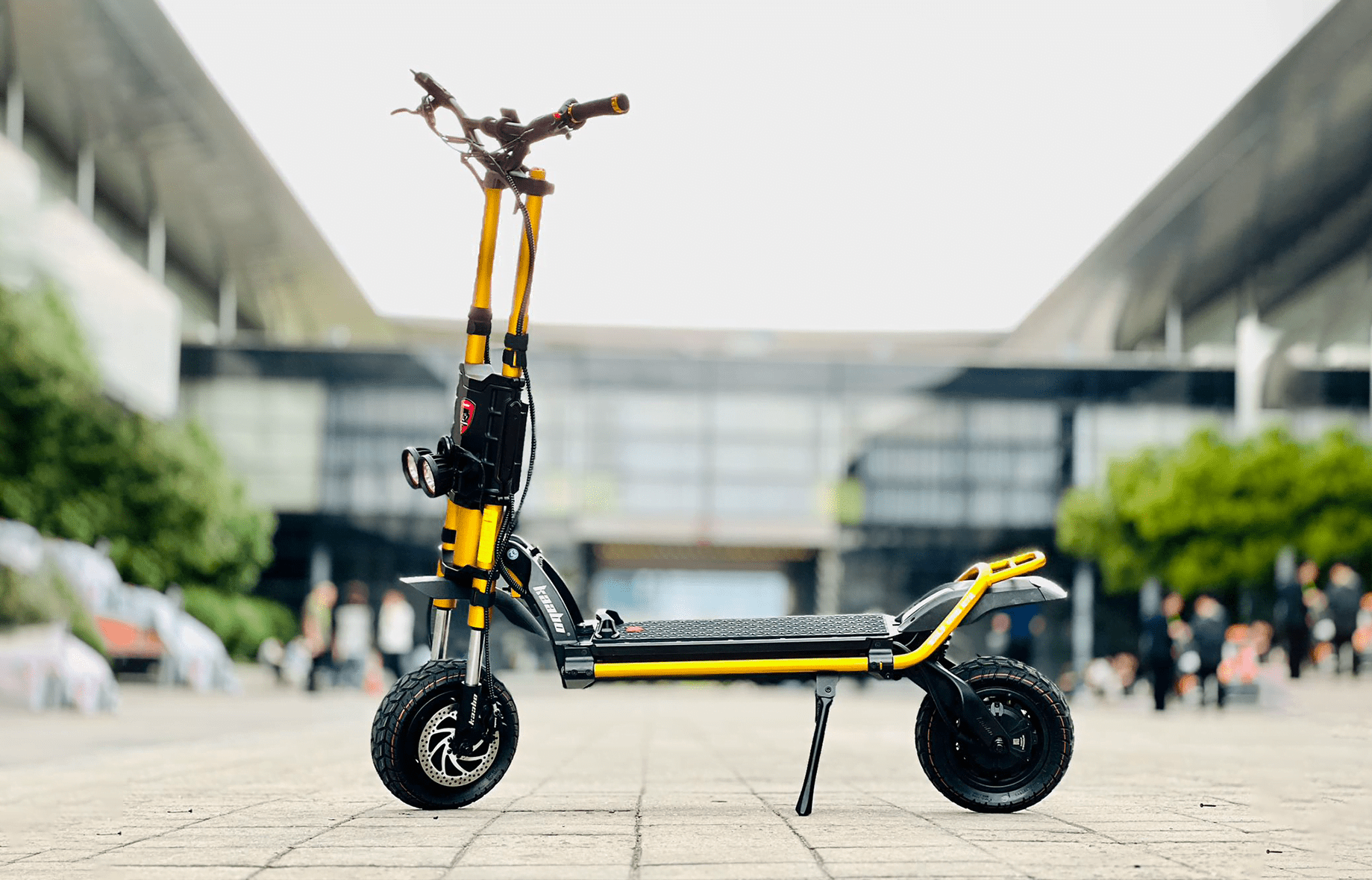 KAABO WOLF WARRIOR KING GTR - Elsparkcykel - Wheelyshop