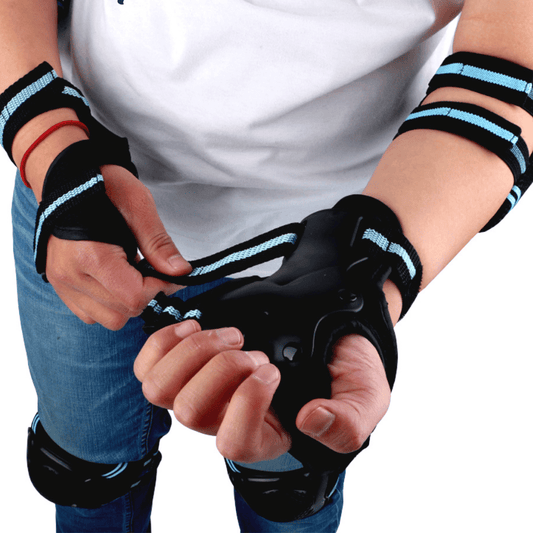 Knäskydd, armbågsskydd & handledsskydd (6 - pack) - Tillbehör - Wheelyshop