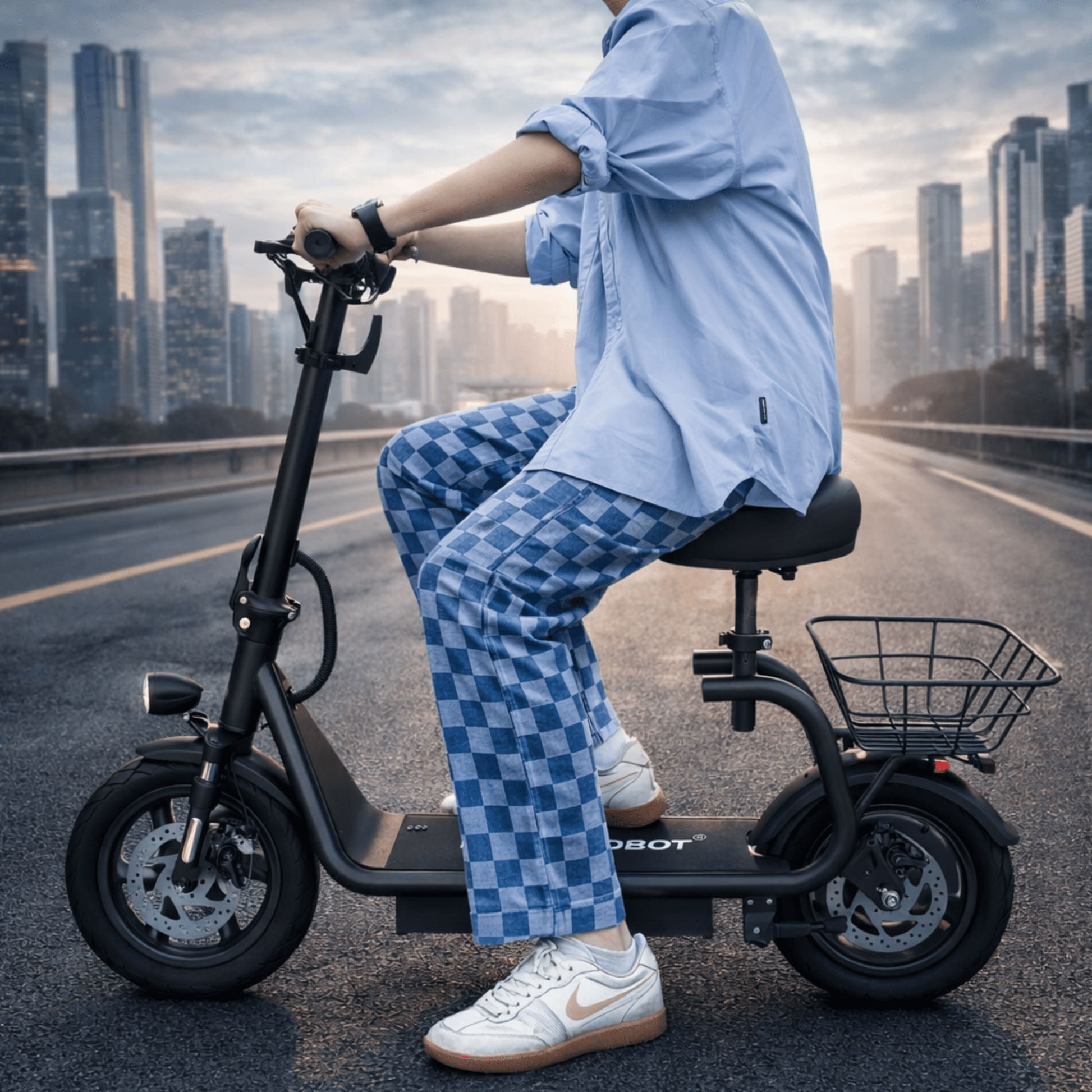Nanrobot M5 Pro - Elsparkcykel - Wheelyshop