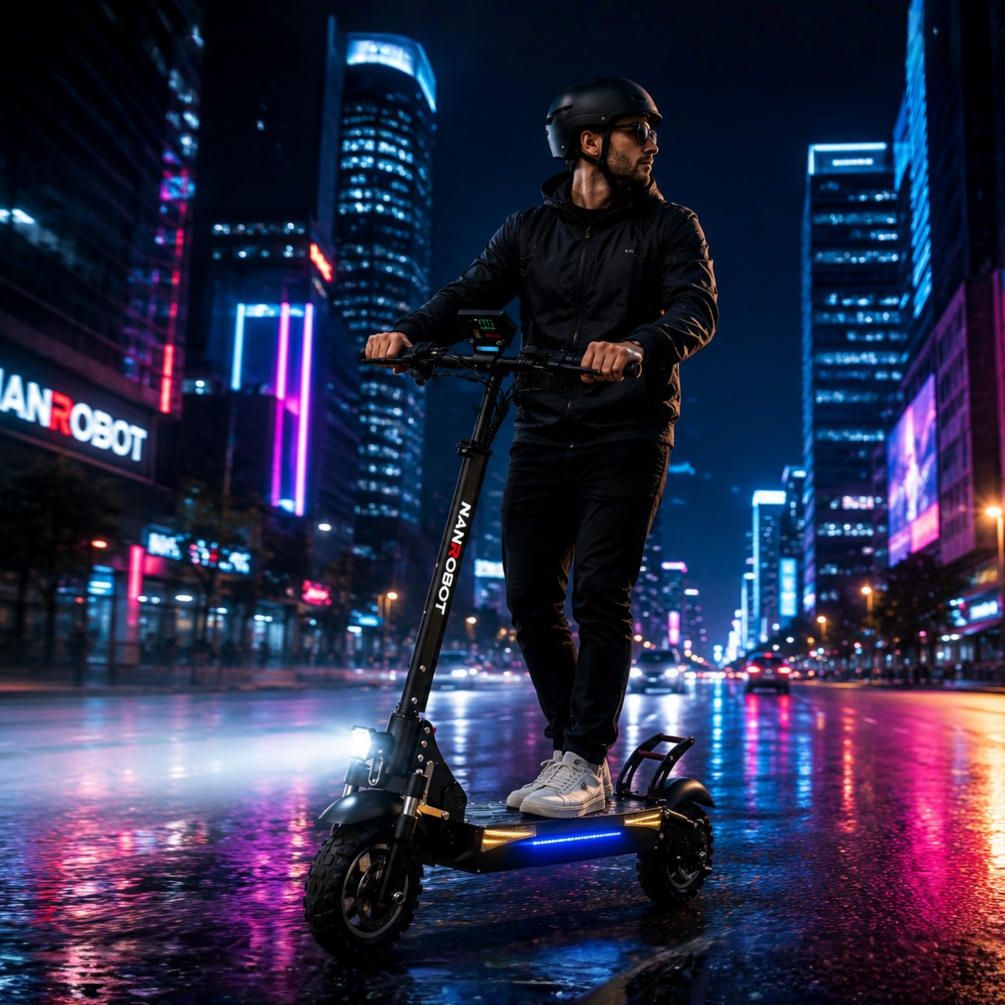 Nanrobot T1 - Elsparkcykel - Wheelyshop