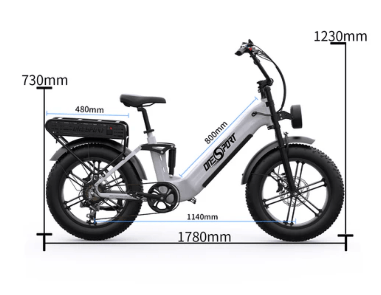 Onesport OT08 Pro - Electric bike - Wheelyshop