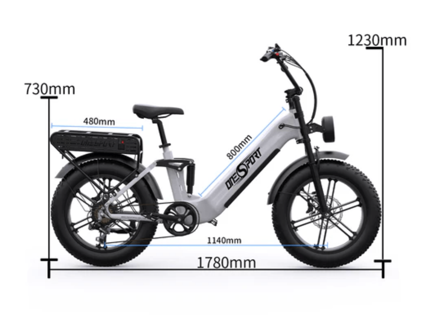 Onesport OT08 Pro - Electric bike - Wheelyshop