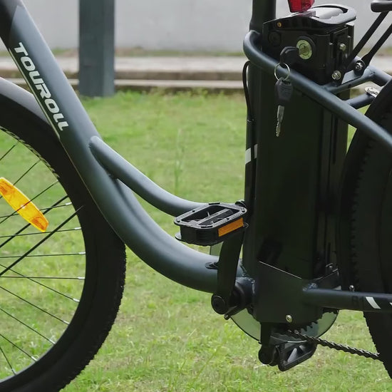 Touroll B1 E-bike Step-Through Design is Made for EVERYONE!
