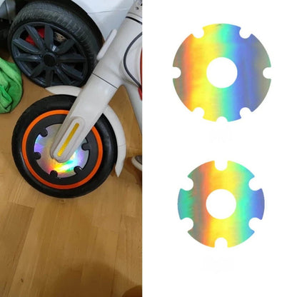 Reflective safety decal wheel cover - Accessories - Wheelyshop