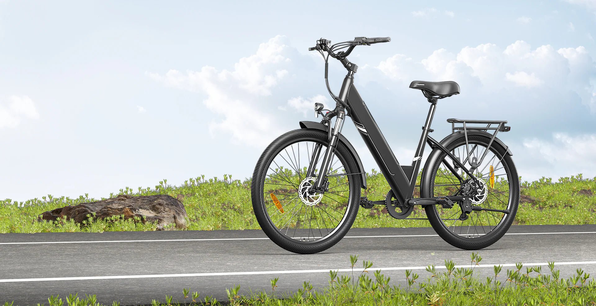 Touroll J1 pro - Bicicleta eléctrica - Tienda de ruedas