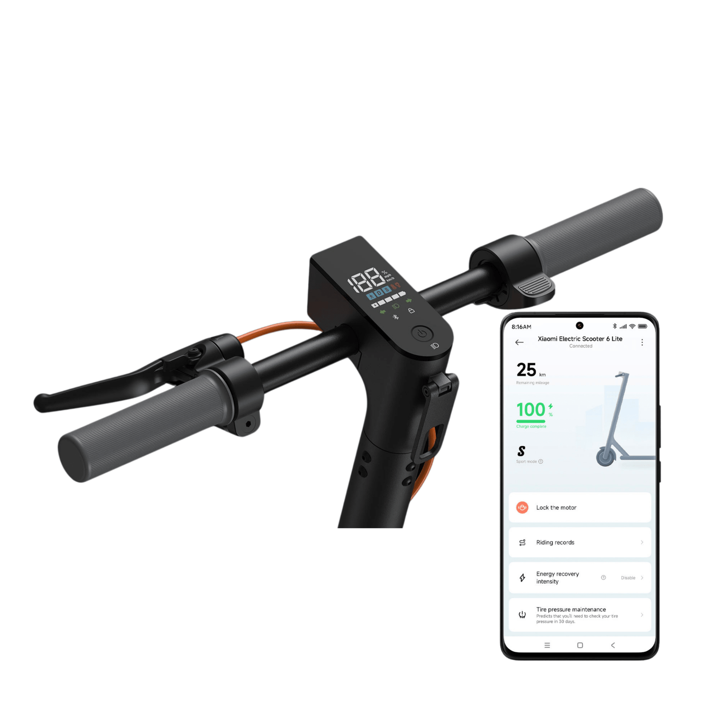 Xiaomi 6 Lite - Elsparkcykel - Wheelyshop