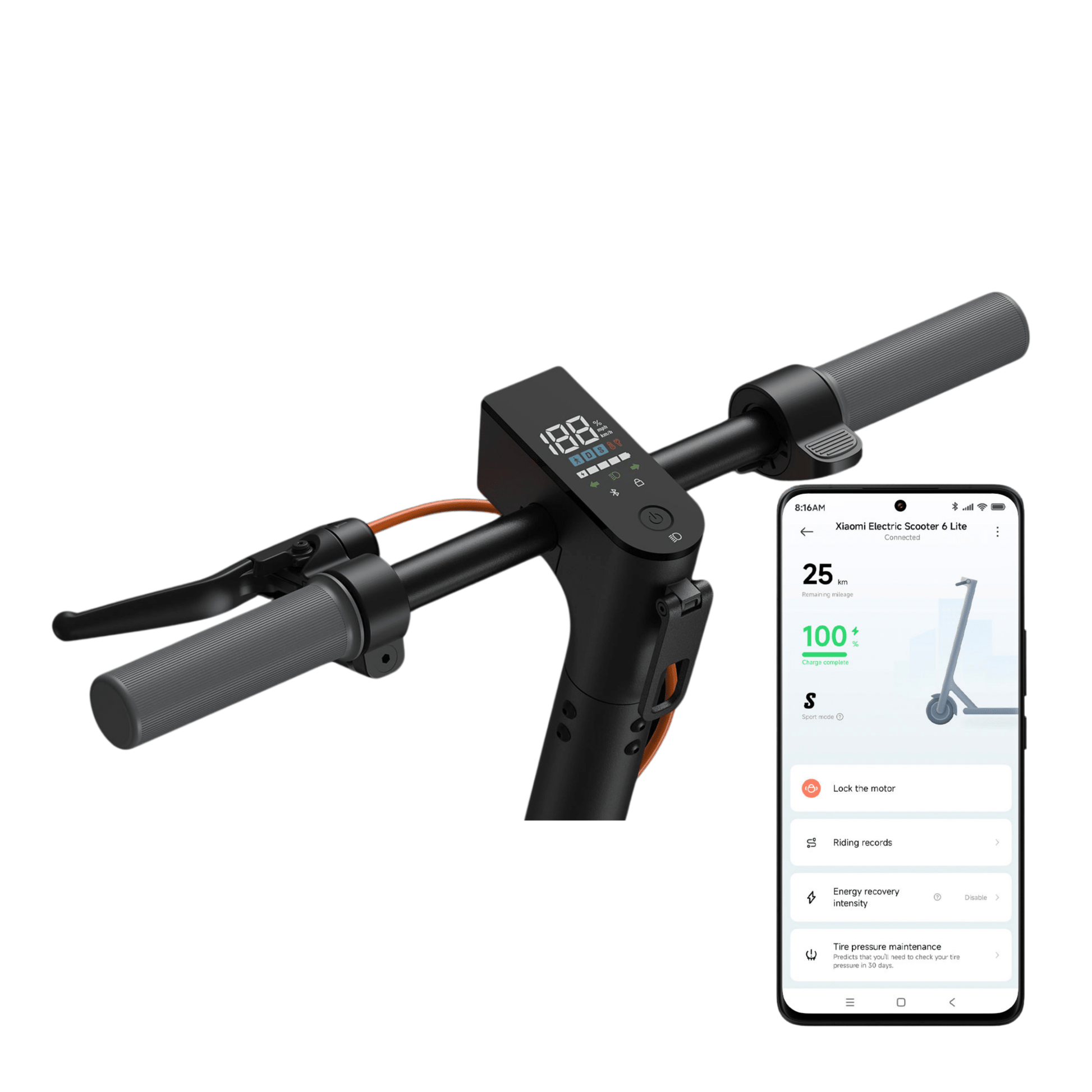 Xiaomi 6 Lite - Elsparkcykel - Wheelyshop