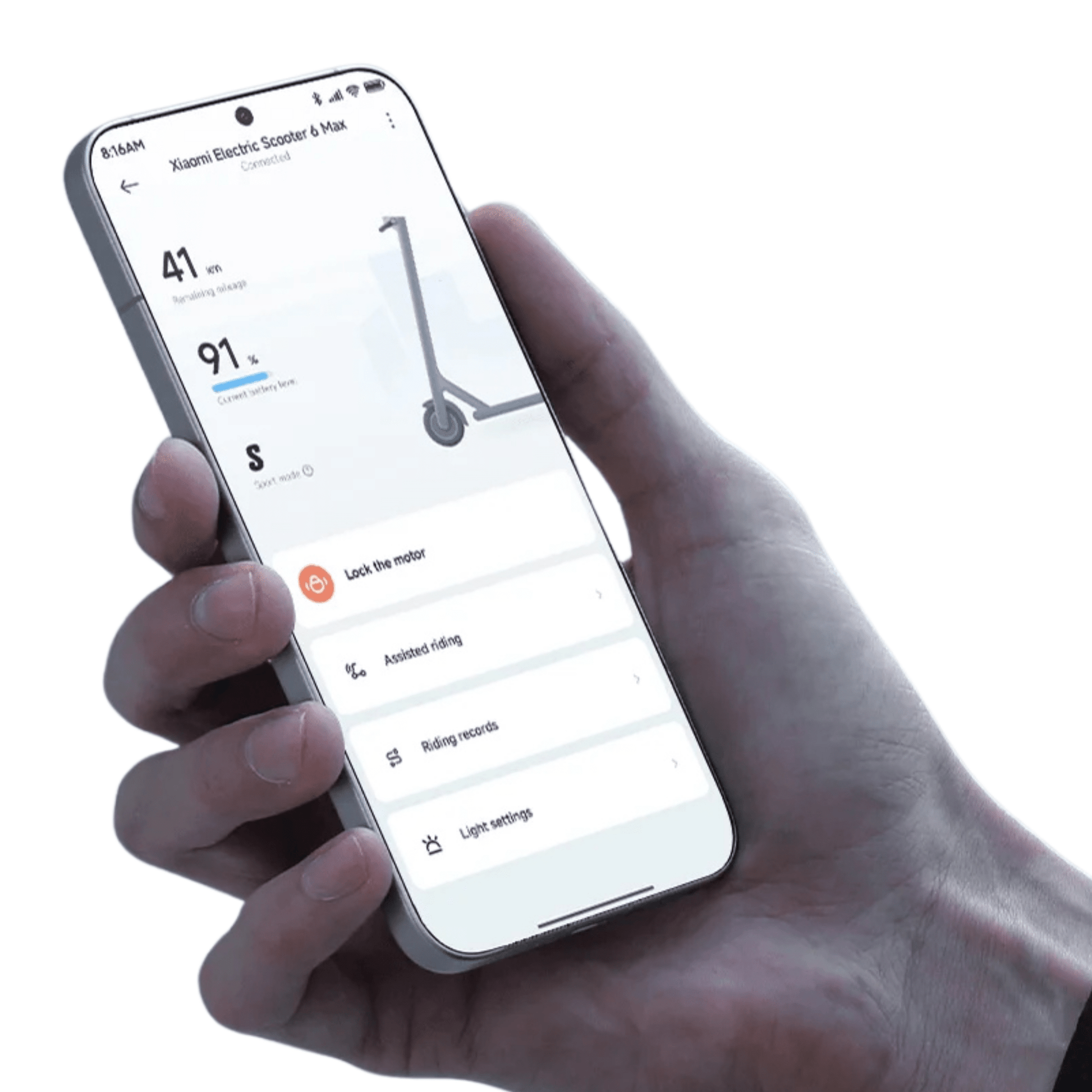 Xiaomi 6 Max EU - Elsparkcykel - Wheelyshop