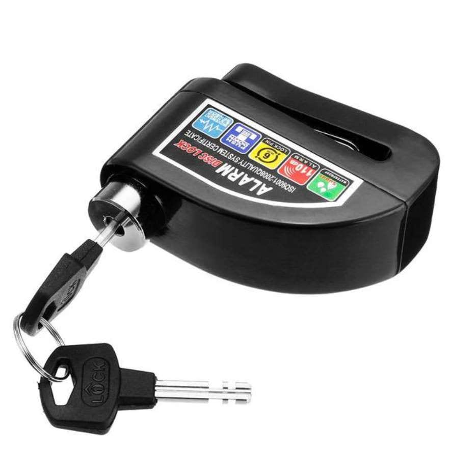 Disc brake lock with alarm system - Accessories - Wheelyshop